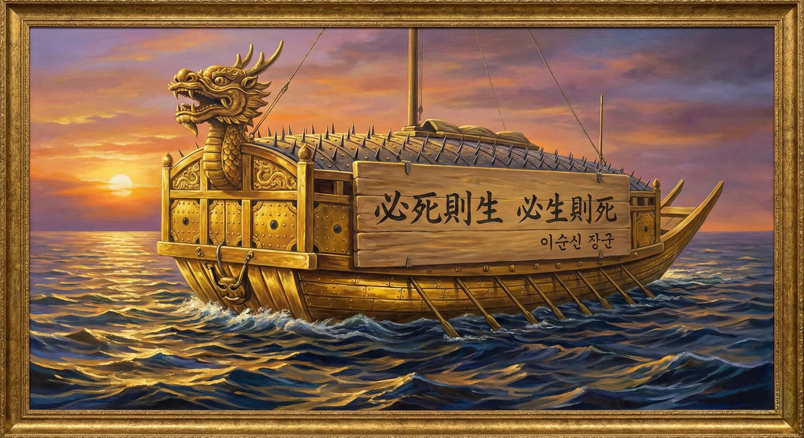 Admiral Yi Sun-sin's Geobukseon — the turtle ship — 거북선